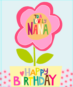 Nana Birthday Card