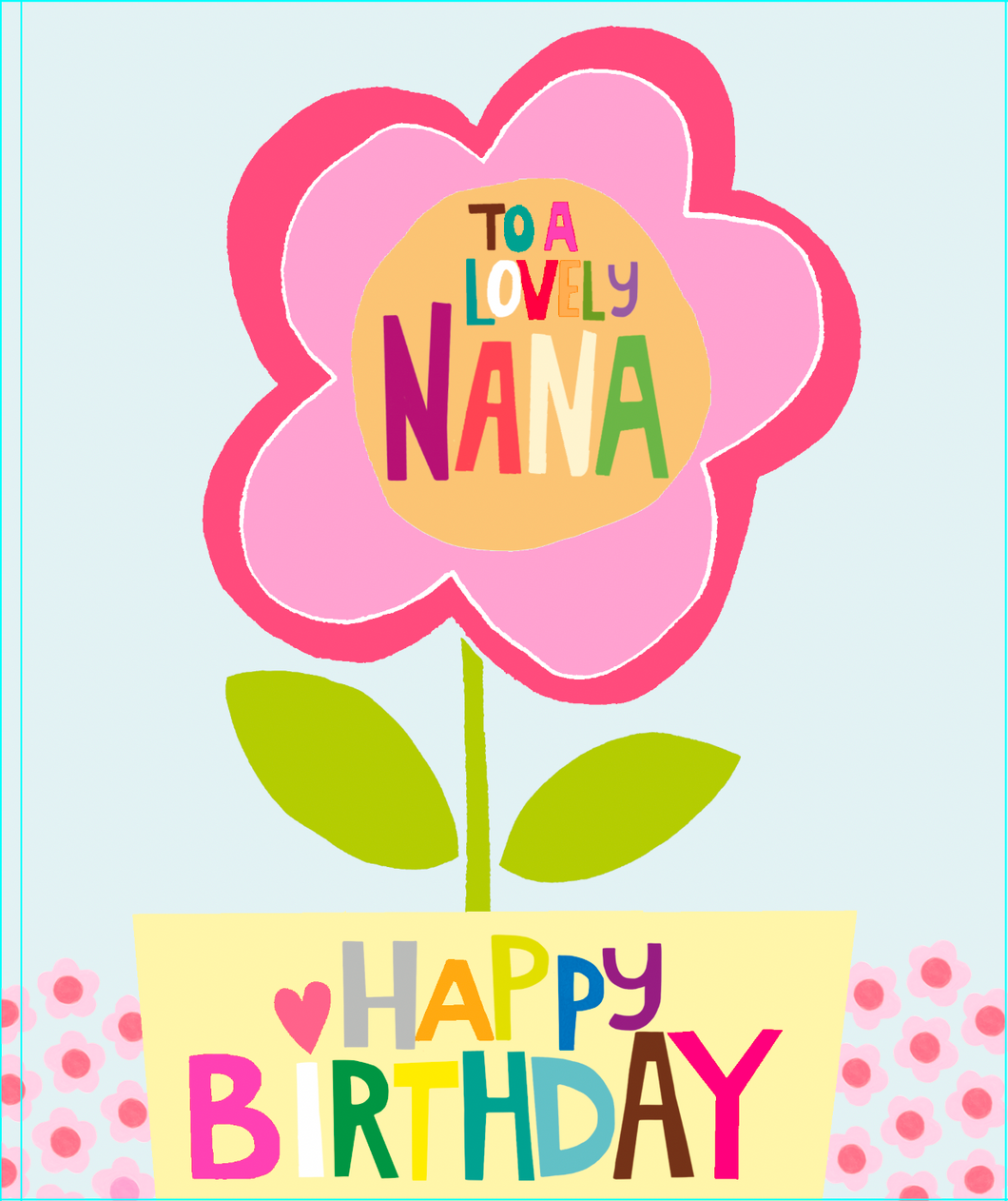 Nana Birthday Card