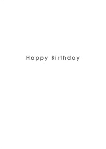 Smiling Dog Birthday Card