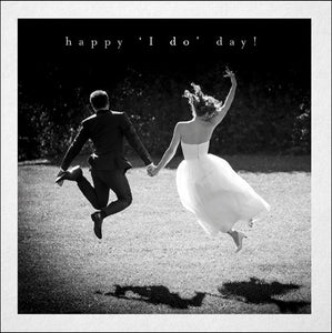 Happy I Do Day Wedding Card