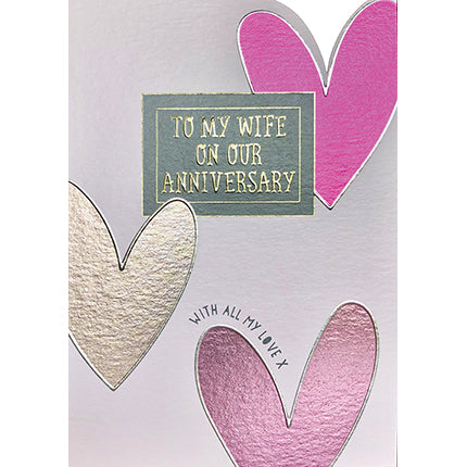 Wife Anniversary Card