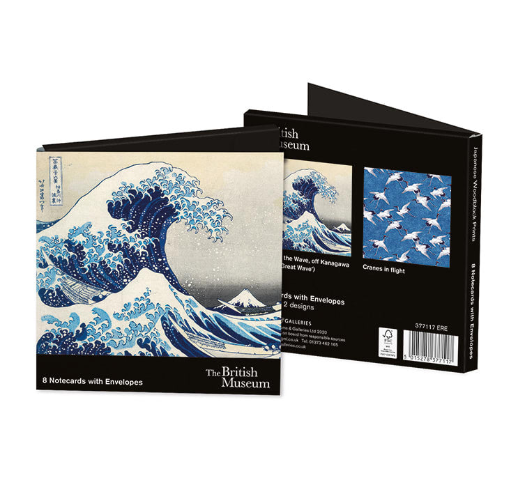 Wave Pack of 8 Notecards