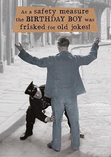 Old Jokes Birthday Card