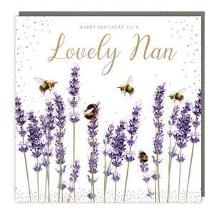 Bee’s Lovely Nan Birthday Card