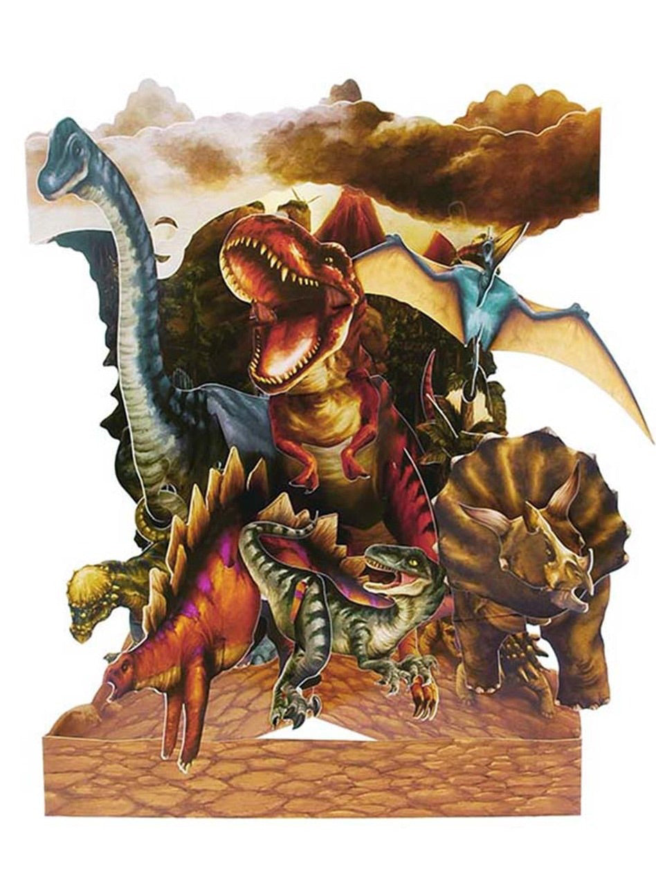 Dinosaur 3D Swing Card