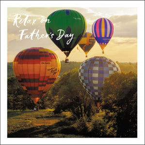 Hot Air Balloon Father’s Day Card