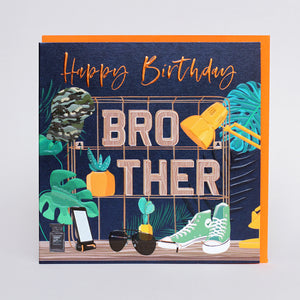 Brother Birthday Card