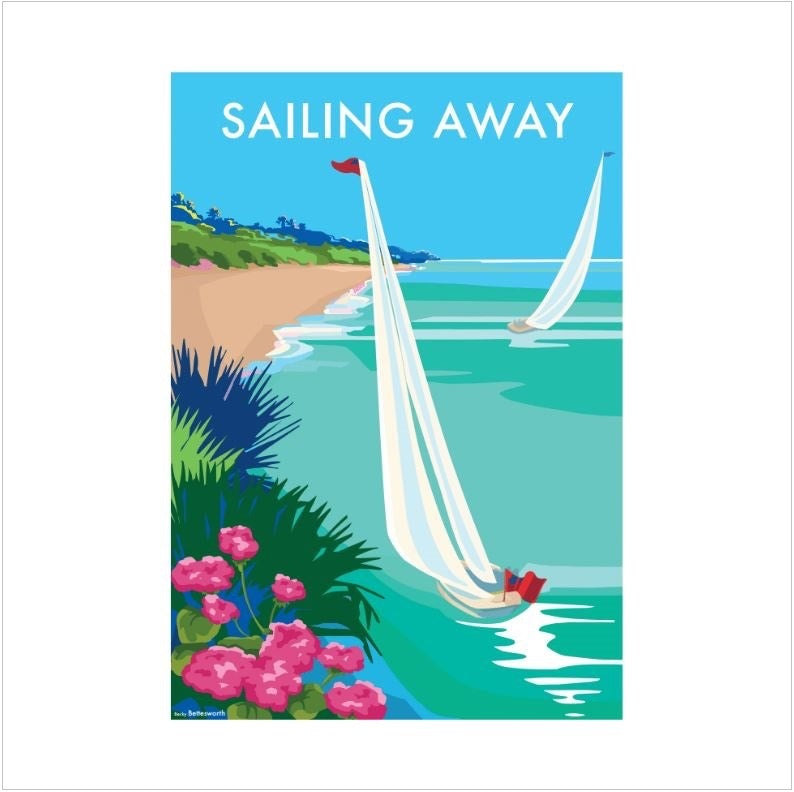 Sailing Blank Card