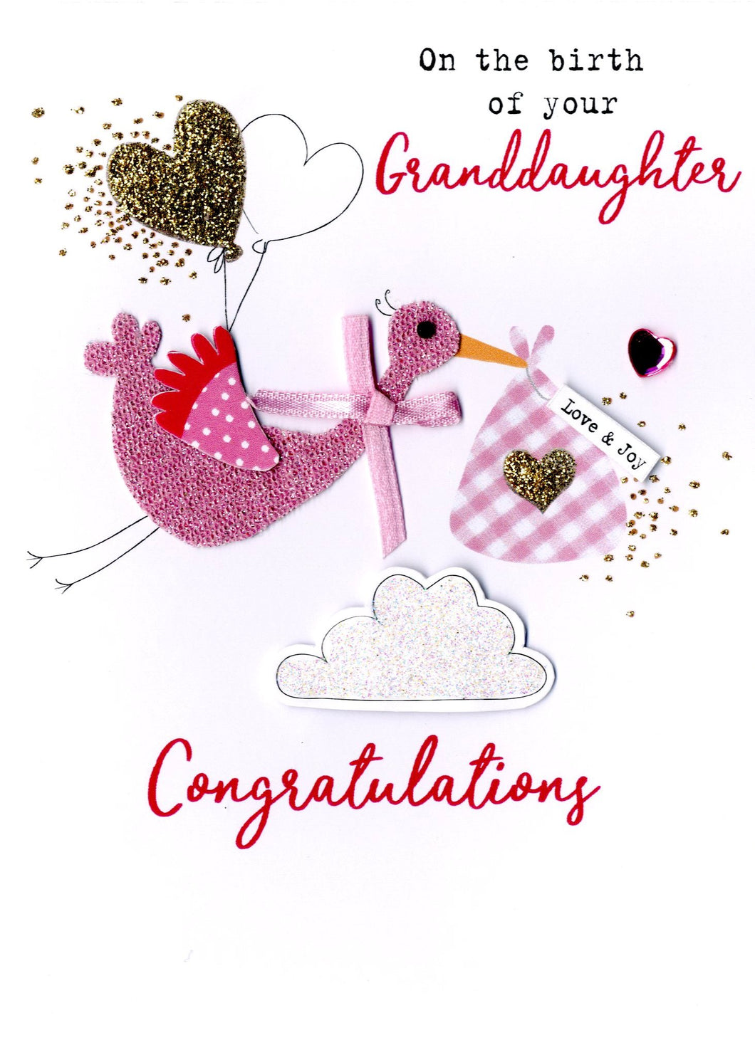 New Granddaughter Card