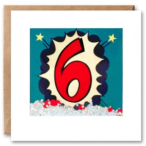 6th Birthday Card