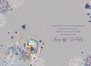 40th Birthday Card