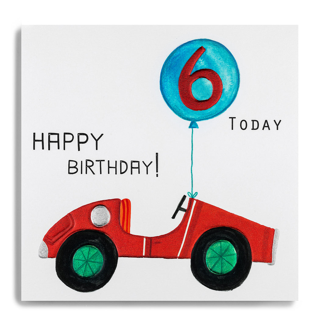 6th Birthday Card