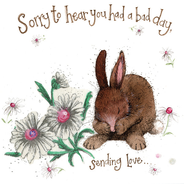 Bunny Bad Day Card