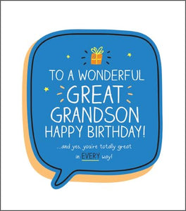 Grandson Birthday Card