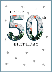 50th Birthday Card