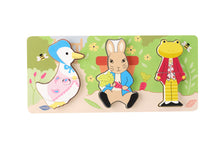 Load image into Gallery viewer, Wooden Peter Rabbit Mini Puzzle
