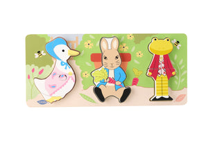 Wooden Peter Rabbit Mini Puzzle