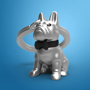 Bulldog Keyring