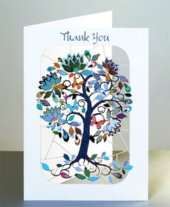 Laser Cut Thank You Card