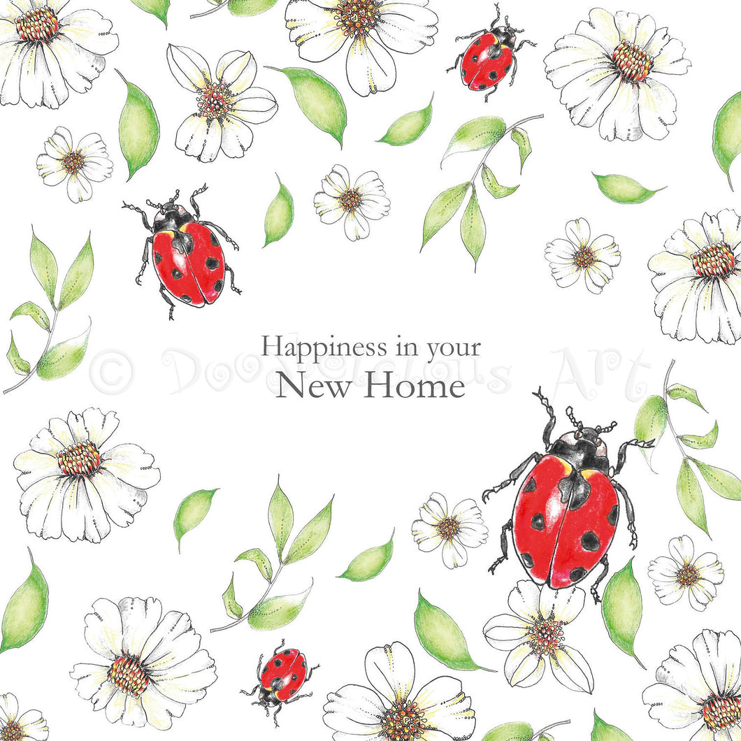 New Home Ladybird Card