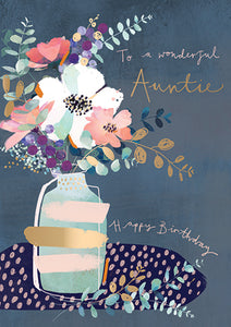 Auntie Birthday Card