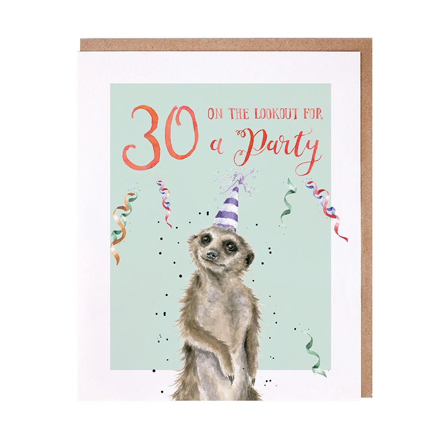 30th Birthday Card by Wrendale Designs