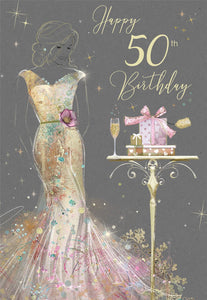 50th Birthday Card