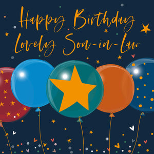 Son-in-Law Birthday Card