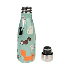 Load image into Gallery viewer, Nine Lives Cat Water Bottle
