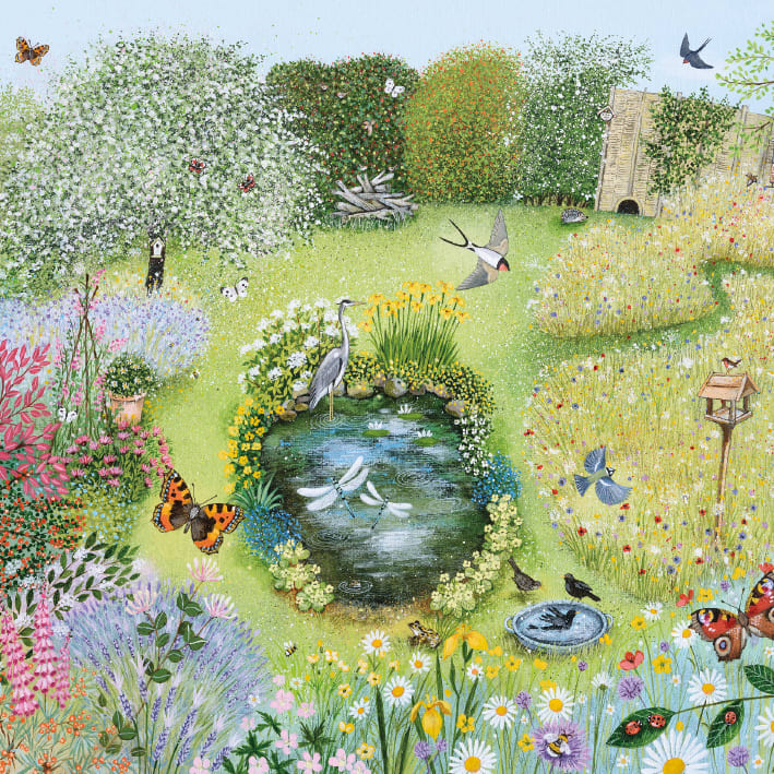 Wildlife Garden Card