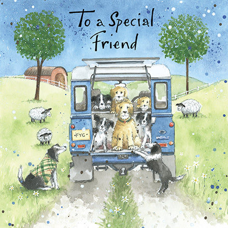 Special Friend Birthday  Card