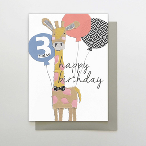 3rd Birthday Card