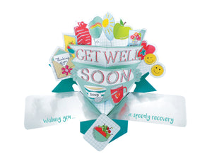 3D Pop Up Get Well Card