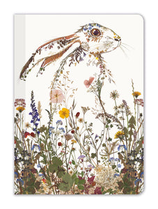 Wildflower Hare by Helen Ahpornsiri Mini Notebook