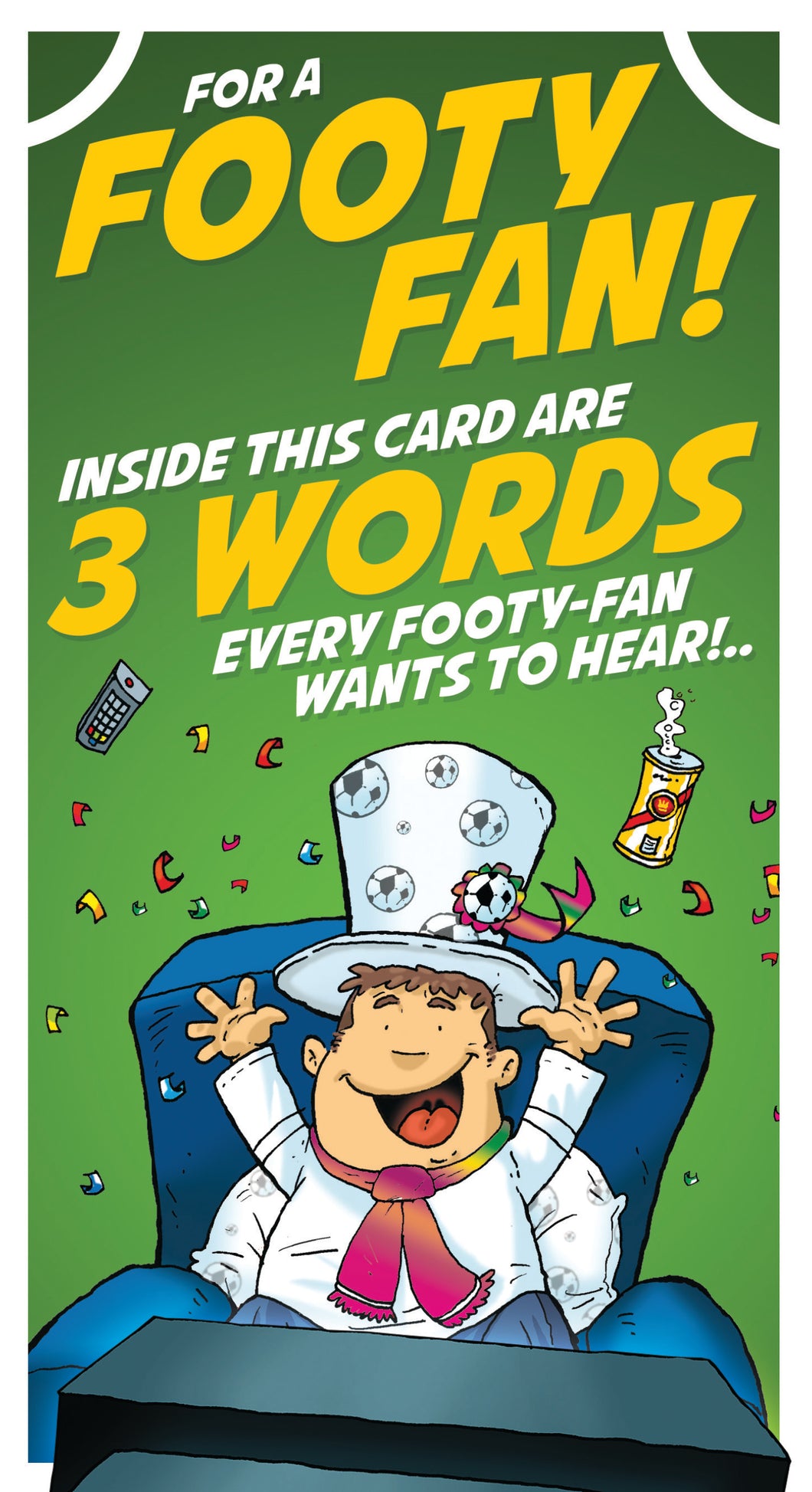Football Birthday Card