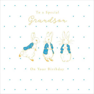 Grandson Birthday Card