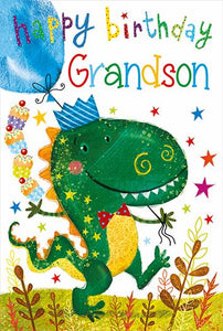 Grandson Birthday Card