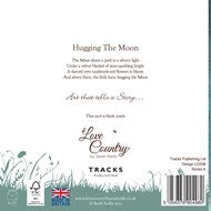 Hare Hugging Moon Blank Card