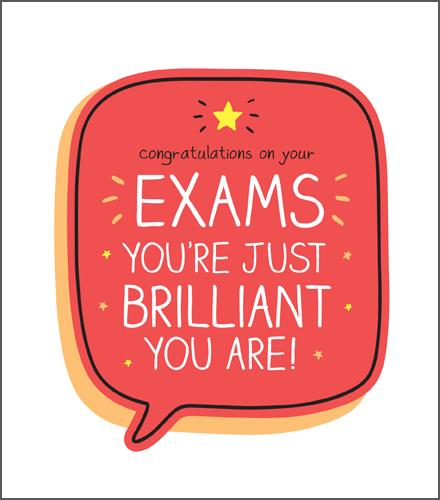 Exam Congratulations Card