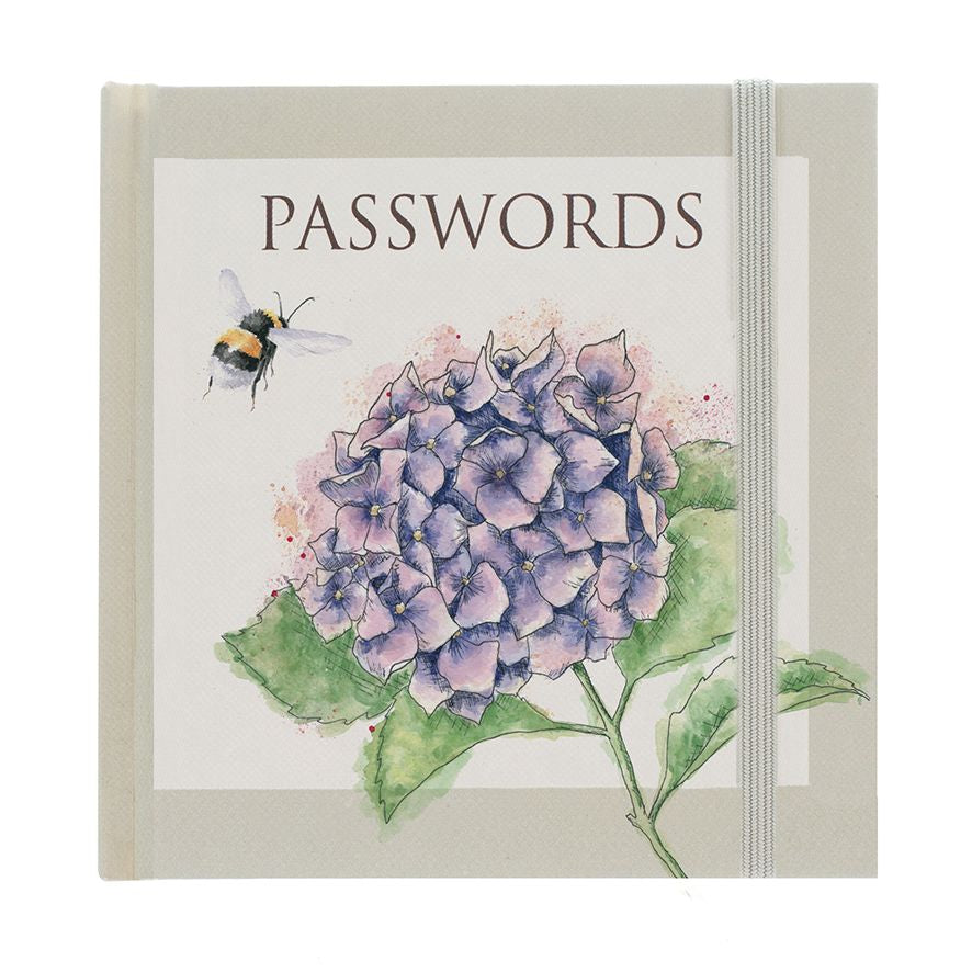 Bee Password Book by Wrendale Designs