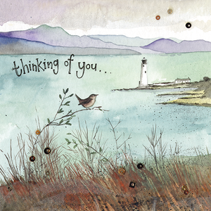 Thinking of You Lighthouse Card