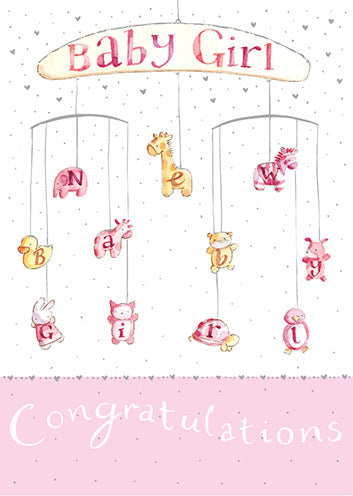 Baby Girl Card