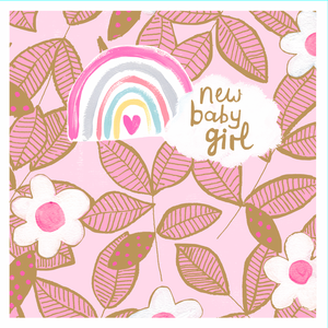 Baby Girl Card