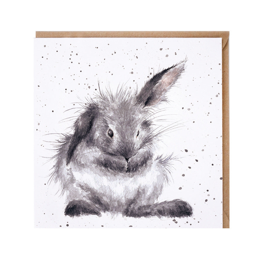 Rabbit Blank Card by Wrendale Designs