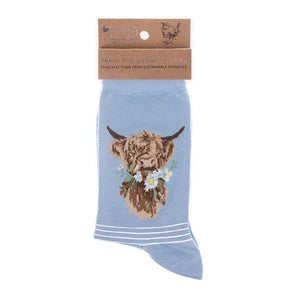 Cow Super Soft Bamboo Socks by Wrendale Designs