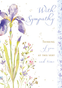 With Sympathy Card