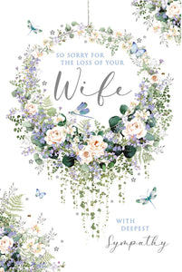 Wife Sympathy Card