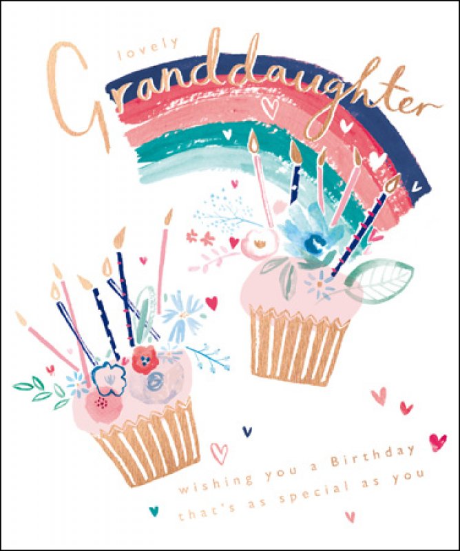 Granddaughter Birthday Card