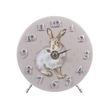 Load image into Gallery viewer, Hare Mantel Clock by Wrendale Designs
