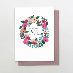 Wife Birthday Card